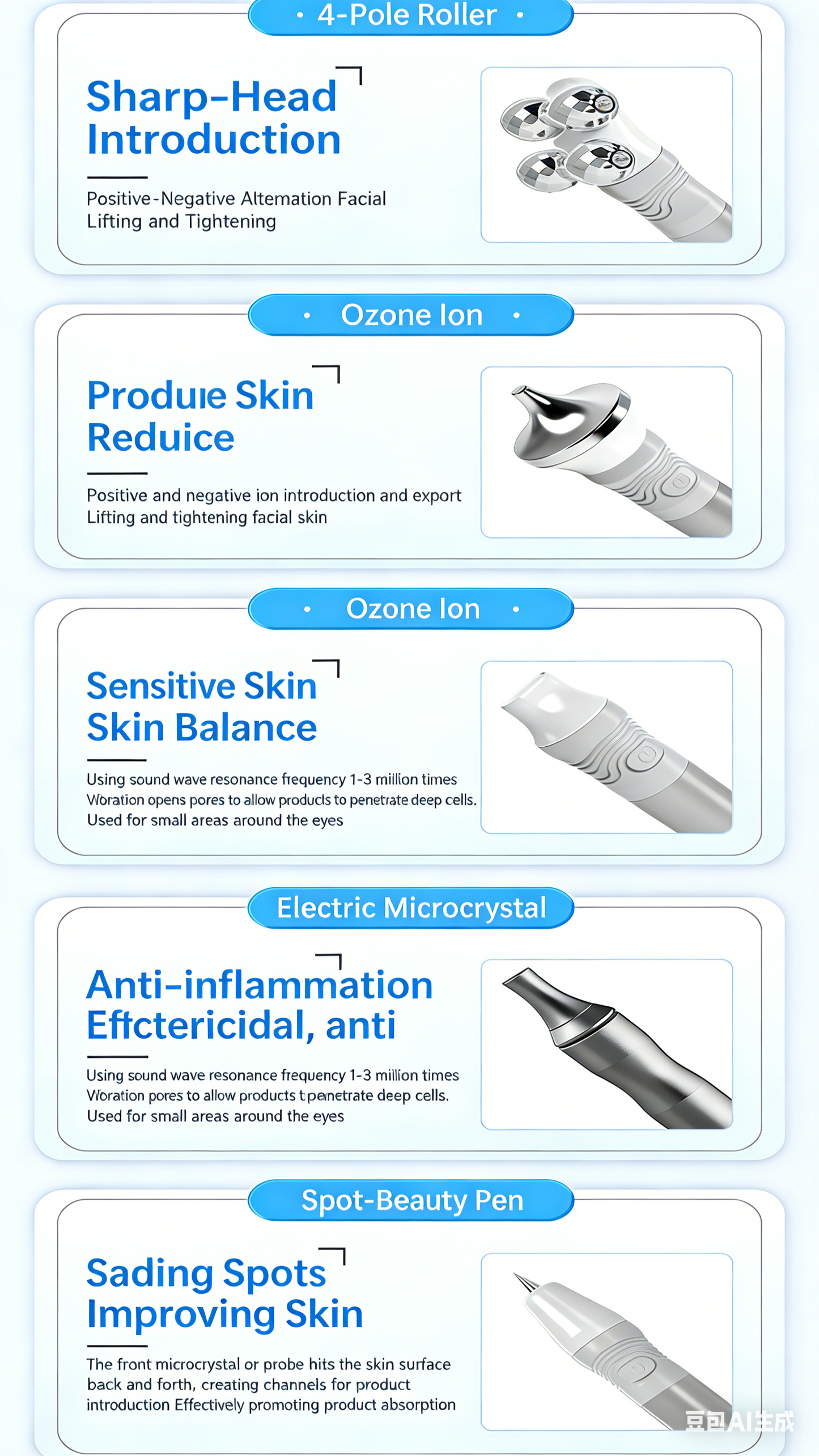 18 in 1 Hydra Facial Machine