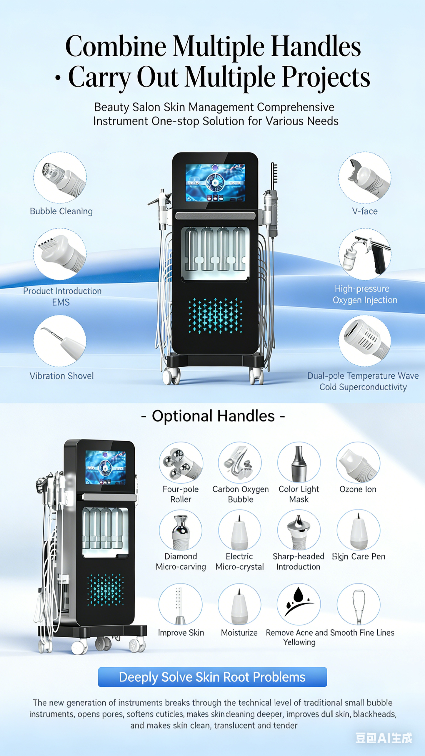 18 in 1 Hydra Facial Machine
