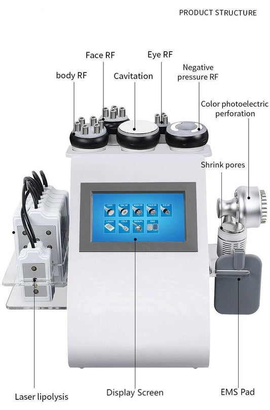 Aestheics 9 in 1 Cavitation Body Slimming Machine-40Khz