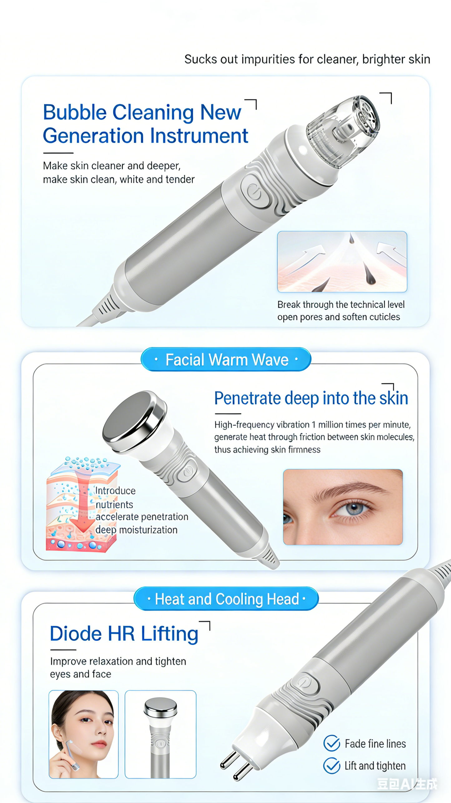 18 in 1 Hydra Facial Machine