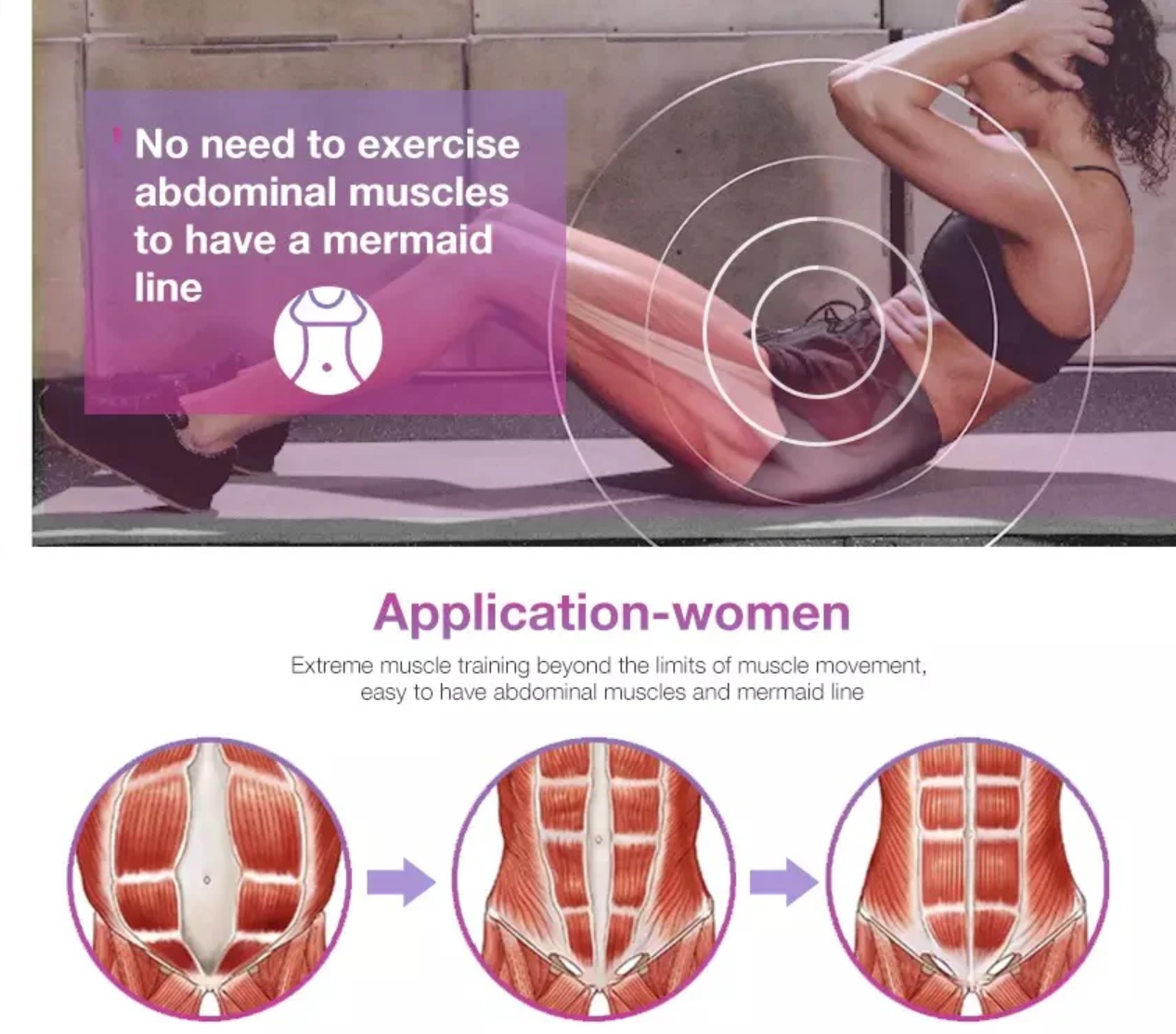 Professional EMS Muscle Toning Equipment for Daily Use