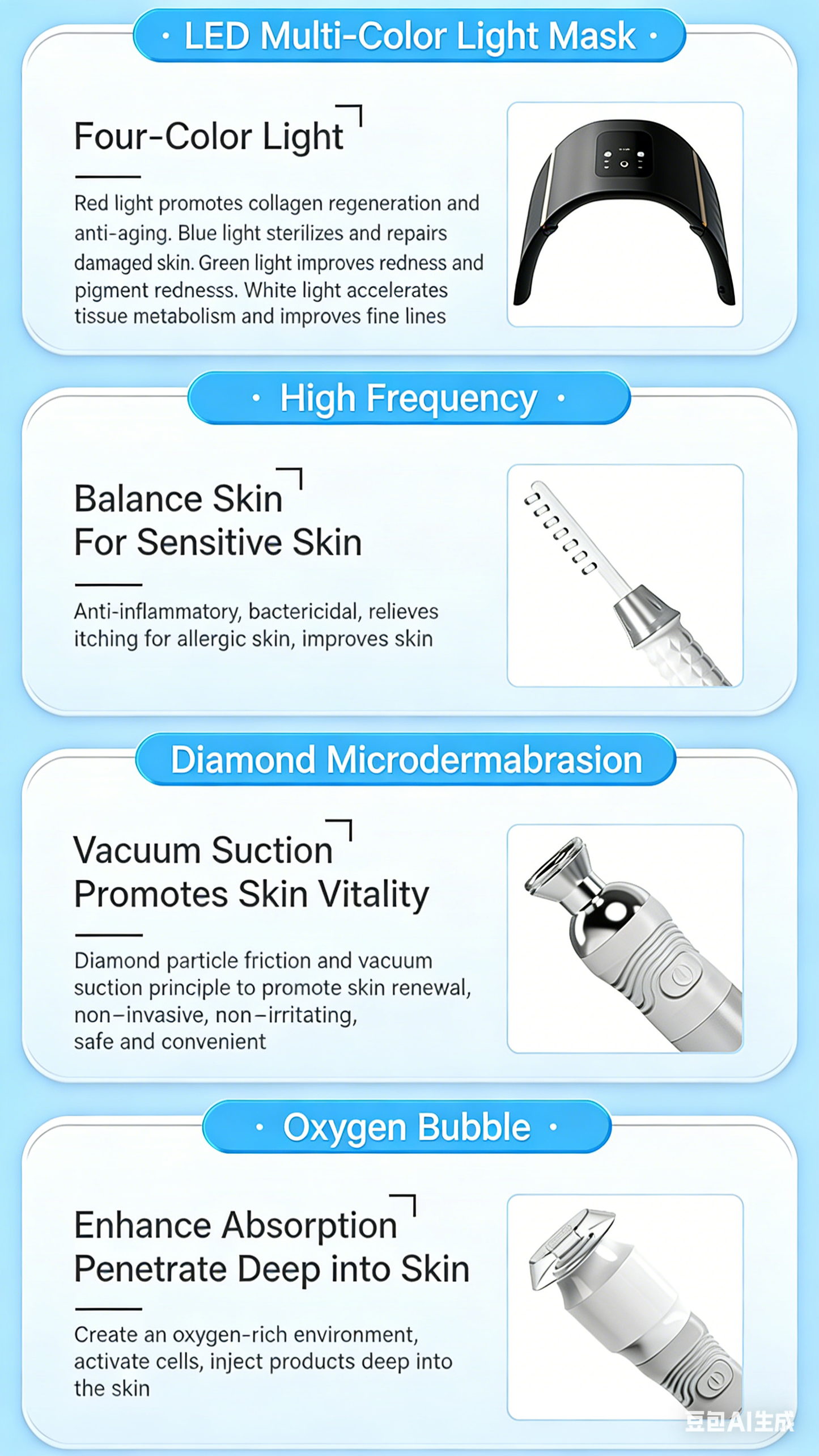 18 in 1 Hydra Facial Machine